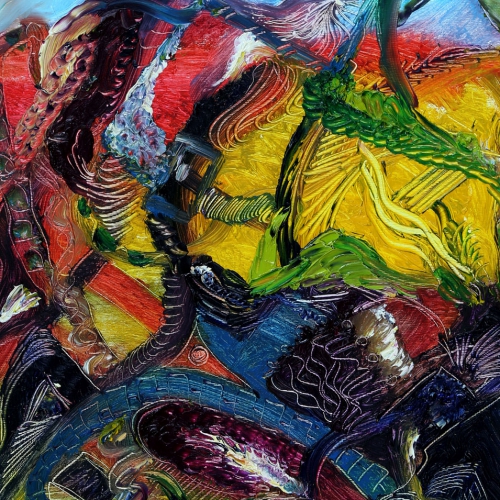 Abstrakcja XXXIII, 60,5x50 cm